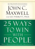 25 Ways to Win With People